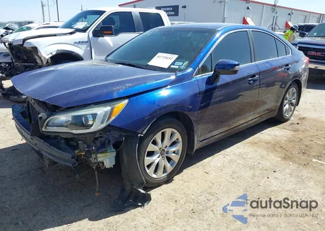 2016 Subaru Legacy 2.5I Premium z USA, uszkodzony, nr VIN 4S3BNBF63G3032418